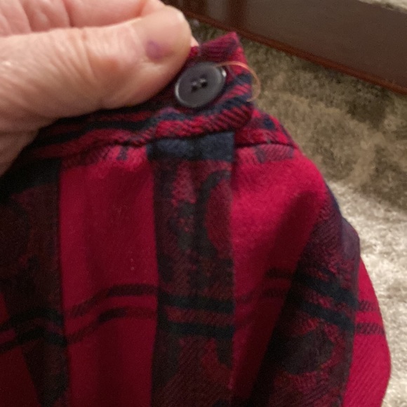 Pendleton tartan plaid pleated midi skirt - Picture 12 of 12